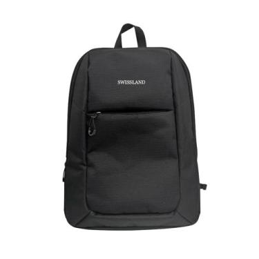 Imagem de Mochila Executiva Em Poliéster Zíper Frontal - Swissland - Yins, Preto