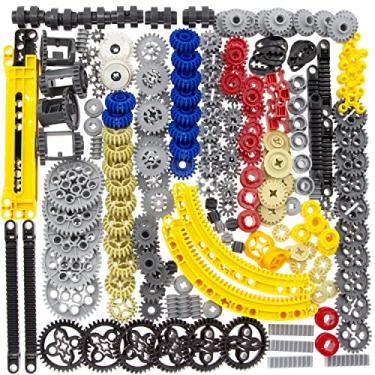 Imagem de TEESE 233pcs Gears-Differential kit, Compatible with Technic-Parts, for STEM MOC Technic-Project-Bulk-Blocks (Random Color)