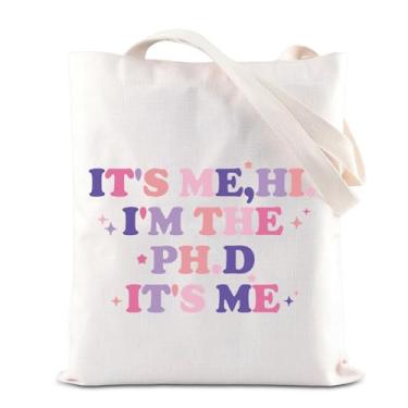 Imagem de ENSIANTH PHD Sacola de Doutorado Presente de Graduação Doutor em Filosofia Reutilizável Bolsa de Mercearia PHD Presente de Doutorado, Bolsa de doutorado, Large