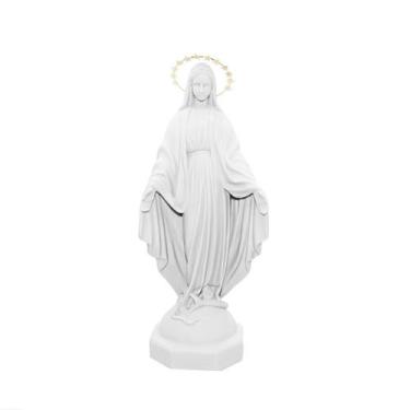 Imagem de Imagem Nossa Senhora das Graças Com Aureola Dourada GG 52cm - V. A. D.
