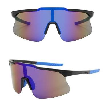 Imagem de Óculos Bike Ciclismo Masculino Feminino Proteção Uv400 Azul - ESPORTIV