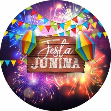 Imagem de Painel Festa Sublimado C/ Elástico 1,50m Festa Junina - Fadrix