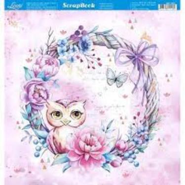 Imagem de Página para Scrapbook Dupla Face Litoarte 30,5 x 30,5 cm - Modelo SD-1