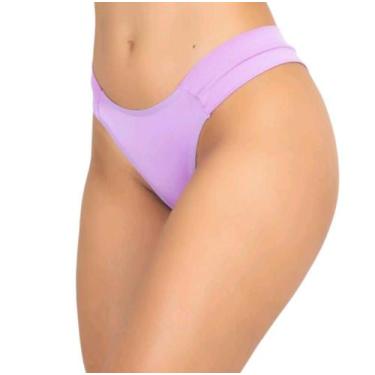 Imagem de Kit 3  tangas calcinhas feminina Bruna,microfibra,fio duplo - Deia, GG