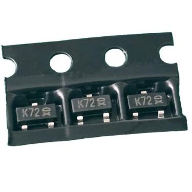Imagem de 5x Transistor 2n7002k = K72 Mosfet N 300ma 60v Smd Sot23 - Kexin