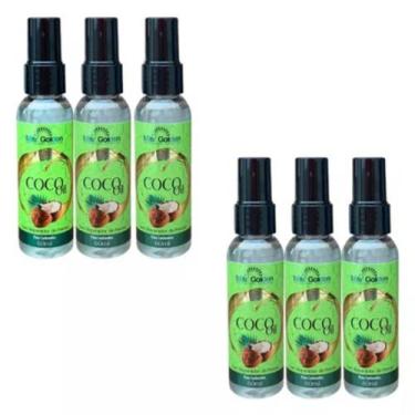 Imagem de SORO REPARADOR DE PONTAS  CABELOS CACHEADOS OLEO DE COCO 60ml MAX GOLD