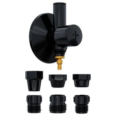 Imagem de Adaptador Filtro de água Registro + ponto de Água ABS Preto - Blukit, 