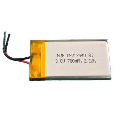 Imagem de 10x Bateria 3v 700mah 2,1wh Cp352440 s7 25x40mm