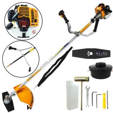 Imagem de Roçadeira Profissional Vulcan VR260H 2T 26CC 0,9CV Potente com Lâmina 