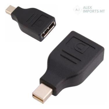 Imagem de Adaptador Mini Displayport para Displayport Fêmea  Qualidade - A.R Var
