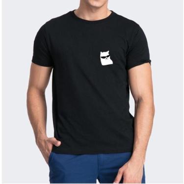 Imagem de Camisa Unissex Meme Gato Gatinho Tumblr Camiseta 100% Algodão - SEMPRE