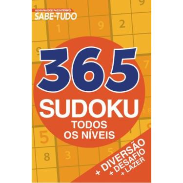 Imagem de Revista Passatempo Almanaque Sabe tudo: 365 Sudoku