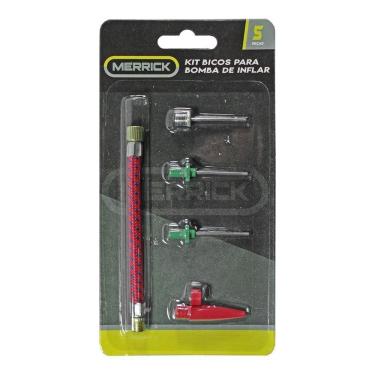 Imagem de Kit Bicos Para Inflar Bola / Piscinas E Inflaveis Com 5 Peca