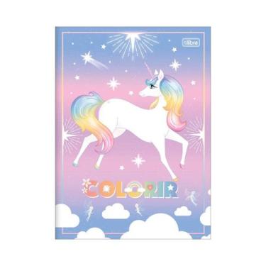 Imagem de Livro de Colorir Tilibra Blink Unicórnio 200mm x 275mm