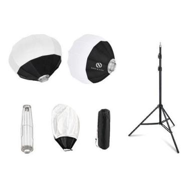 Imagem de Difusor Fotográfico Soleste Softbox Branco+tripé 2,4m L, 110V/220V