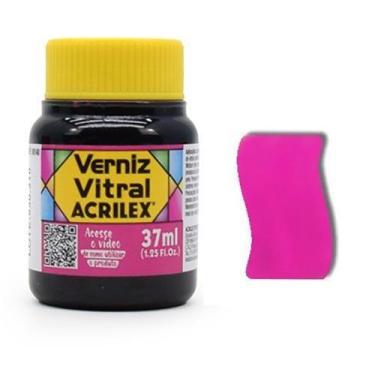 Imagem de Verniz Vitral Acrilex 37ml, 537 - ROSA