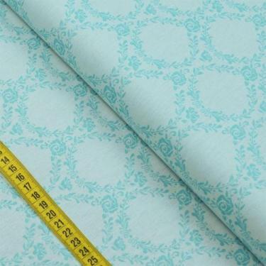 Imagem de Tecido Estampado para Patchwork - Floral Espanha : Arcos De Flores Acq