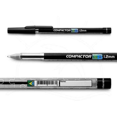 Imagem de Caneta Compactor 07B 1.2mm, PRETO