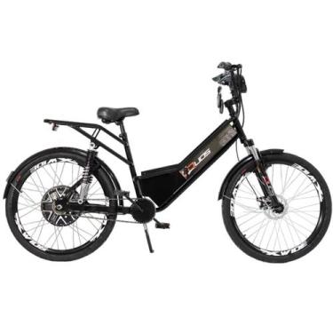 Imagem de Bicicleta Elétrica com Bateria de Lítio 48V 13Ah Confort FULL Preta - 