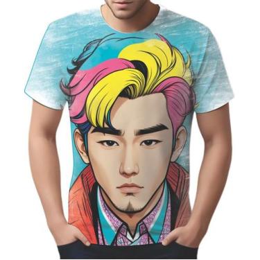 Imagem de Camiseta Camisa Tshirt K-pop Moda Coreana Pop Art Ásia 15 - Enjoy Shop