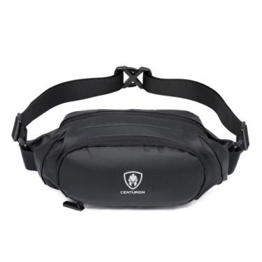 Imagem de Pochete Centurion Masculina Reforçada Shoulder Bag Espaçosa Passeio Bo