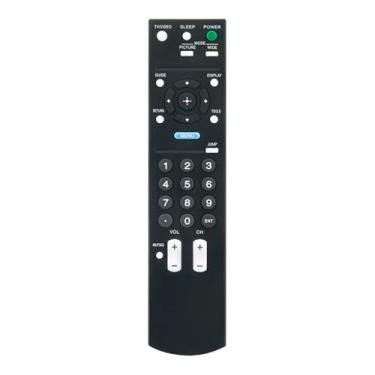 Imagem de Substituição RM-YD021 Controle remoto Commander compatível com Sony Bravia M-Series HDTV LCD TV KDL-37M3000 KDL-26ML130 KDL-26M3000 KDL-32ML130 KDL-32M3000 KDL37M3000 KDL26ML130 KDL26M3000 00 KDLL