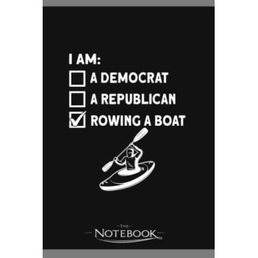 Imagem de Rowing A Boat Rowers Water Sports Hobby Crew Row Team Notebook: Wide Ruled Lined Journal Planner, Diary, Notebook| 120 pages 6x9 inches