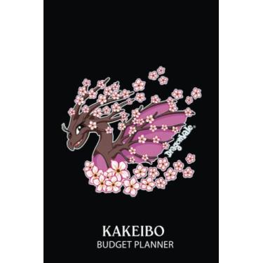 Imagem de Kakeibo Budget Planner: DragonVale Sakura Dragon | Kakeibo Journal | Monthly and Weekly Household Budget Tracker for One Year | Personal Financial Organizer