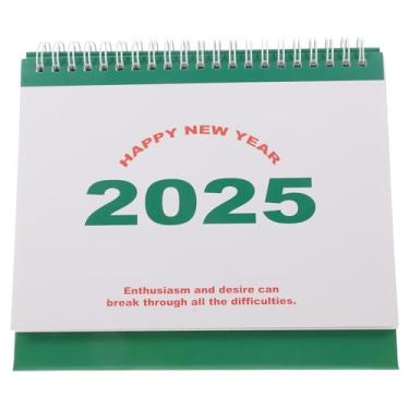 Imagem de DIYEAH Calendário De Mesa 2025 Planejador De Mesa De Pé Metal Estética Decoração De Mesa Para Escritório Em Casa