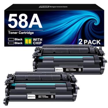 Imagem de Toner 58A CF258A (com CHIP) Substituição para cartucho de toner 58A HP 58X CF258X alto rendimento para HP Laserjet Pro MFP M428fdw M428fdn M428dw M404 M428 M404n M404dn M404dw M406dn M406dn Impressora