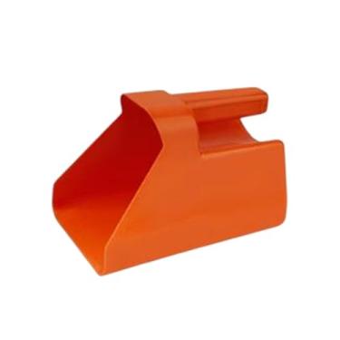 Imagem de Dynwave Colher para ração animal Colher para grãos Colher para serviço pesado com alça e pegador Colher de mão Colher de ração empilhável para gado Cavalo