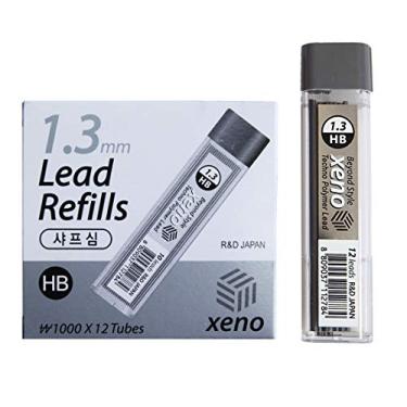 Imagem de Refil de lápis afiados mecânicos Xeno Beyond Style HB 12 peças (0,3/0,5/0,7/0,9/1,3 mm) (1,3 mm 1 dúzia)