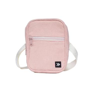 Imagem de Thread Wallets Bolsas transversais pequenas para mulheres e homens, estilingue elegante, bolsa de peito para uso diário, Poeira de rosa, One Size, Casual