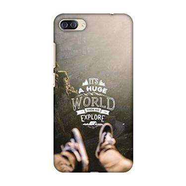 Imagem de AMZER Capa protetora fina, Explore o mundo, Asus Zenfone 4 Max ZC554KL, Asus Zenfone 4 Max Pro ZC554KL, Asus Zenfone 4 Max Plus ZC554KL