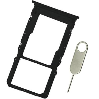 Imagem de PHONSUN Suporte de substituição para cartão SIM único SD para Motorola Moto G Stylus (5G) 2023 XT2315 - Preto cósmico