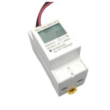 Imagem de Medidor Consumo Energia Monofásico 220v Faseneutro 80a  Medidor Energi