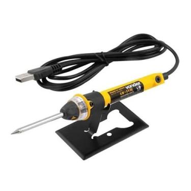 Imagem de Ferro De Solda Usb Mini Elétrica Portátil Estanho 6w Vonder
