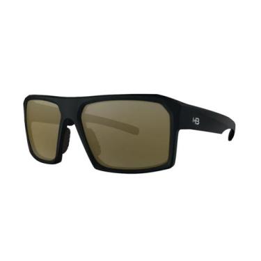 Imagem de Óculos de sol hb split carvin matte black gold chrome