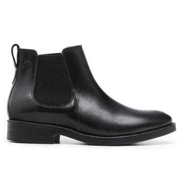 Imagem de Botina Feminina Couro Zé Botina Solado Borracha Clássica (Preto, BR, Adulto, Numérico, 36)