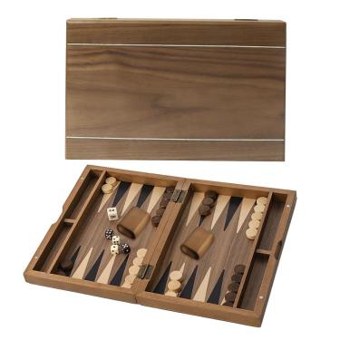 Imagem de Conjunto de jogos de tabuleiro de gamão GSE Games & Sports Expert