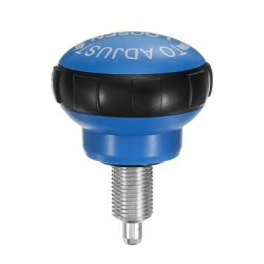 Imagem de PATIKIL Puxador de mola pull-up M16 Puxador de pino de 23 mm de comprimento de rosca para bicicleta de exercício Peça de reposição para equipamentos de fitness Equipamento de bicicleta, azul