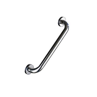 Imagem de Barras de apoio, corrimões, barra de apoio polida, suporte para idosos/deficientes, suporte para vaso sanitário/chuveiro, banheiro/cromado/58 cm