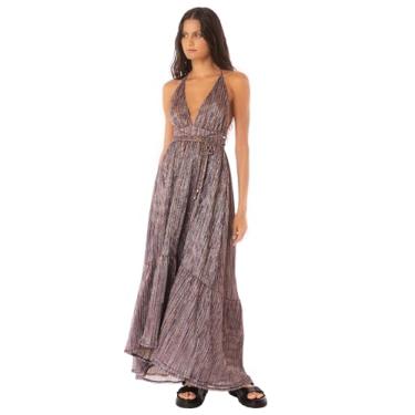 Imagem de Maaji Vestido longo feminino, Azul aberto, P