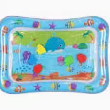 Imagem de Tapete Inflável Para Brincar na Agua do Bebê, Almofada Inflável em PVC Para Crianças Pequenas, Educação Precoce, Brinquedos de Atividades de Desenvolvimento