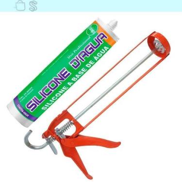 Imagem de Selante Acrílico Bege Preenche Fissura Trinca C/Aplicador - Sbrix