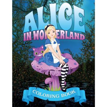 Imagem de Alice in Wonderland Coloring Book