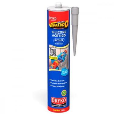 Imagem de Cola Silicone 260G Dryko Transp