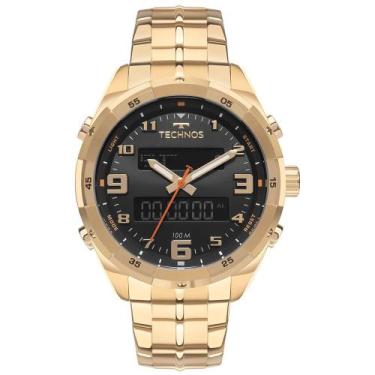 Imagem de Relógio Technos Masculino Ts Digitech Dourado - BJK725AA/1P