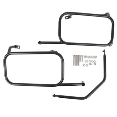 Imagem de Racks de Suporte de Alforjes, Ajuste para 2024 2023 2022 2021 Rebelde Cmx 500 Rebelde Cmx250 Suportes de Montagem Monte Kit de Moto Kit de Motocicleta Pannier Racks