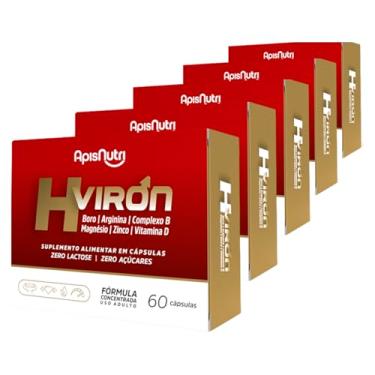Imagem de Kit 5 H Viron Apisnutri 60 Cápsulas